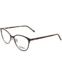 DKNY - Tortoiseshell-Effect Cat-Eye Glasses - Lyst