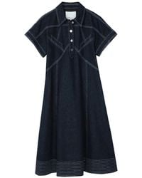 3.1 Phillip Lim - Short-Sleeves Midi Dress - Lyst