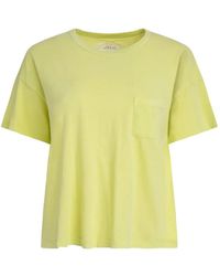 The Great - Chest-Pocket Drop-Shoulder T-Shirt - Lyst
