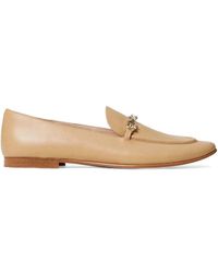 Twinset - Oval T Leather Loafers - Lyst