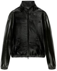 Courreges - Vinyl Oversized Tracksuit Jacket - Lyst