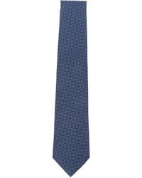 Kiton - Polka-Dot Print Silk Tie - Lyst