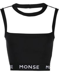 Monse - Top Corto Con Stampa - Lyst