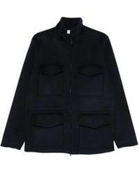 Aspesi - Flap-Pocket Wool Jacket - Lyst