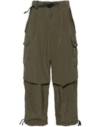 and wander - Belted Ripstop Cargo Trousers - Lyst
