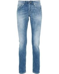 Dondup - Vaqueros Rectos Con Efecto Lavado - Lyst