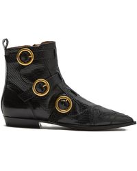 Maliparmi - Stiefel Mit Schnallenriemen - Lyst