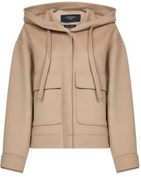 Weekend by Maxmara - Hooded Patch-Pocket Jacket - Lyst