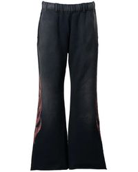 KAMIYA - Crayon Flame Bootcut Trousers - Lyst