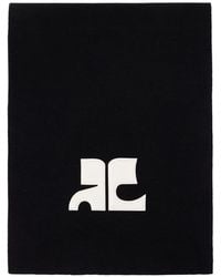 Courreges - Logo-Patch Scarf - Lyst
