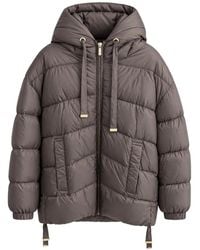 Max Mara - The Cube Hooded Quilted Jacket - Lyst