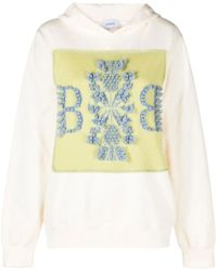 Barrie - Logo-Patch Cotton Hoodie - Lyst