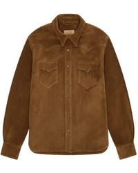 Fortela - Ranch Flap-Pocket Leather Jacket - Lyst