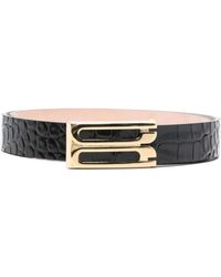 Victoria Beckham - Frame Leather Belt - Lyst
