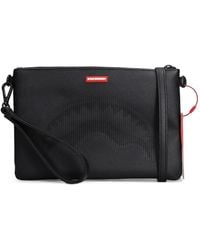 Sprayground - Disappearing Shark Clutch Bag - Lyst