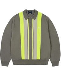 Palace - X Fred Perry Long-Sleeve Knitted Sweater - Lyst