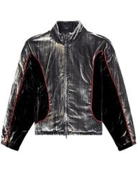 DIESEL - G-Riffin Zip-Up Padded Jacket - Lyst