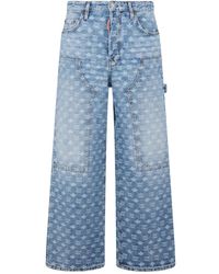 DSquared² - Belt-Loop Multiple-Pocket Jeans - Lyst