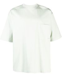 Lanvin - Camiseta con cuello redondo - Lyst