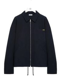 Loewe - Logo-Embroidered Zip-Up Jacket - Lyst