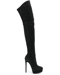 Casadei - Over The Knee Stiletto Boots - Lyst