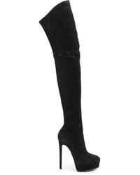 Casadei - Over The Knee Stiletto Boots - Lyst