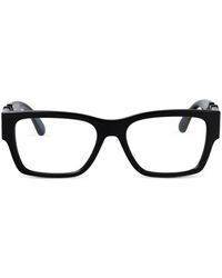 Versace - Brille Mit Medusa-Schild - Lyst