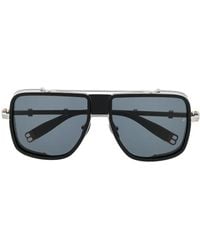 Balmain - X Akoni Lunette De Soleil À Monture Pilote - Lyst
