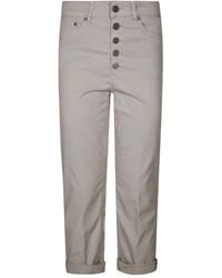 Dondup - Cropped Trousers - Lyst