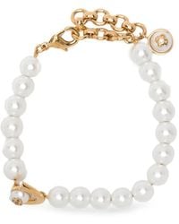 CASABLANCA - Bracelet Lotus À Perles - Lyst