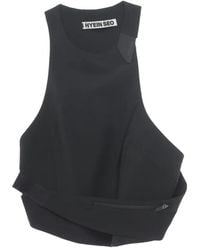 Hyein Seo - Cut-Out Cropped Tank Top - Lyst
