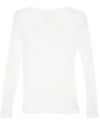 Yohji Yamamoto - High-Gauge Long-Sleeve T-Shirt - Lyst