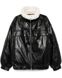 B+ AB - Jacke Mit Shearling-Kragen - Lyst