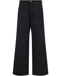 Rick Owens - Cotton Wide-Leg Jeans - Lyst