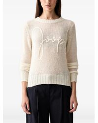 Joop! - Logo-Embroidered Crew-Neck Sweater - Lyst
