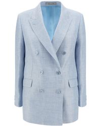 Tagliatore - Blazer J-Jasmin À Boutonnière Croisée - Lyst