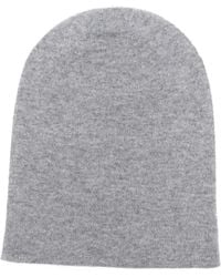 Saint Laurent - Beanie Aus Kaschmir Mit Logo-Stickerei - Lyst