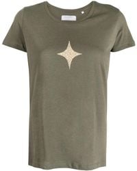 Madison Maison - Star-Print Cotton-Jersey T-Shirt - Lyst