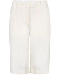 Loulou de Saison - Ray Belt-Loops Shorts - Lyst