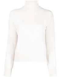 Allude - High-Neck Cashmere Jumper - Lyst