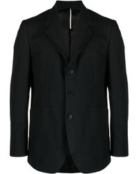 Low Brand - Single-breasted notched-lapels blazer - Lyst