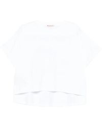 Marni - Logo-Print T-Shirt - Lyst