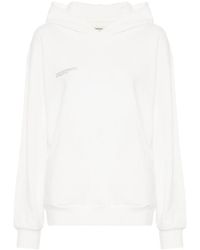 PANGAIA - Logo-Print Cotton Hoodie - Lyst