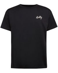 Bally - T-Shirt aus Bio-Baumwolle mit Logo-Stickerei - Lyst