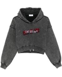 Off-White c/o Virgil Abloh - Sudadera con capucha y logo - Lyst