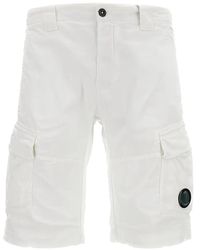 C.P. Company - Cargo Belt Loops Shorts - Lyst
