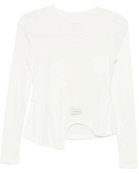 Feng Chen Wang - Asymmetrischer Pullover - Lyst