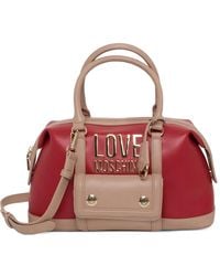 Love Moschino - Logo-Plaque Tote Bag - Lyst