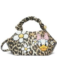 Ganni - X Disney Leopard-Print Tote Bag - Lyst