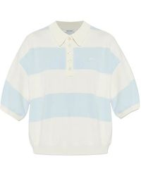 Gestuz - Maia Striped Button Knitwear - Lyst
